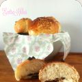 Brioches de Azahar, almendras y chocolate