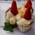 VOLOVANES DE CREMA Y FRESAS
