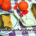 Bizcocho de mandarina y chocolate