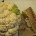 Paella de Coliflor y Bacalao