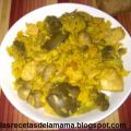 Receta de Arroz con pollo y verduras