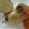 Rollitos de pechuga con champiñón en salsa de[...]