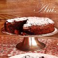 Tarta de chocolate con almendras