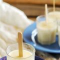 Polos de yogur de horchata