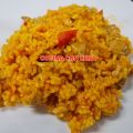 Arroz con pollo deshuesado, con Thermomix