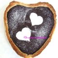 Corazón de chocolate. Feliz San Valentín!