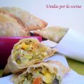 Mini Empanadas de verdura con aroma de Curry