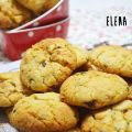 Cookies de coco, toffee y nueces de Macadamia