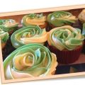 Cupcakes de melocotón