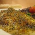 Perca con mantequilla y limón.