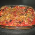 Timbal de macarrones con berenjenas y queso[...]