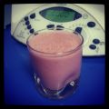 Batido de fresas y plátanos (mi favorito)