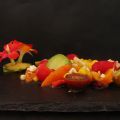 Ensalada de pimientos tricolor