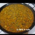 PAELLA DE VERDURAS COL Y BACALAO