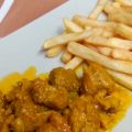 COSTILLAS DE CERDO CON CURRY Y MIEL