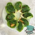 Receta: taco vegetal con mejillones en escabeche