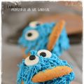Cupcakes Monstruo de las galletas