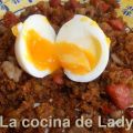 Migas del Pastor Integrales con Huevo Poché