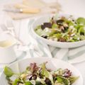 Ensalada con queso Idiazábal