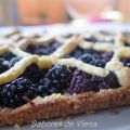 Recolectando moras para un pastel
