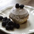 London cupcakes (1): Blackberry cupcakes!!