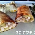 Rollos de pollo en CECOFRY sin aceite