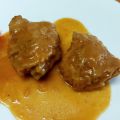 Contramuslos de pollo al Pedro Ximenez.
