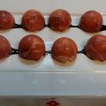 Bombones de jamón rellenos