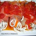 ROLLITOS DE SALMÓN RELLENOS DE GULAS