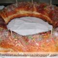 Receta de Roscón de Reyes y panquemado