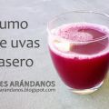 Receta: zumo de uva casero