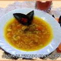 SOPA DE PESCADO CON FIDEOS