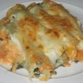 Canelones de espinacas