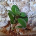 Panqueques light de espinacas y champignones