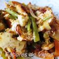Pastel de vegetales. Receta de verano