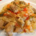 ARROZ CON CARNE Y VERDURAS