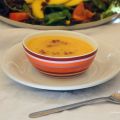 Crema de calabaza con panceta