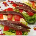 COGOLLOS CON VINAGRETA DE ANCHOAS