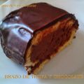Brazo de trufa y chocolate