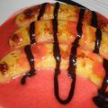 PLATANOS CON COULIS DE FRESA Y SIROPE DE[...]