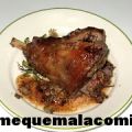 PIERNA DE CORDERO AL HORNO