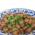Salteado de cerdo con limón y jengibre