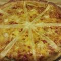 Pastel de carne con queso gratinado