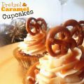 Salted Pretzel Caramel Cupcakes