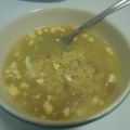 Sopa de picadillo.