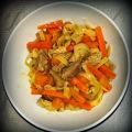 Receta de Wok de Carne con Verduras y Pasta