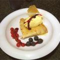 Crepê Suzette con helado de vainilla