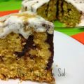 POKE CAKE DE ZANAHORIA, COCO Y CHOCOLATE