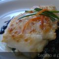 BACALAO AL PASTEL