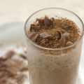 MOUSSE DE GOFIO CON CHOCOLATE BLANCO